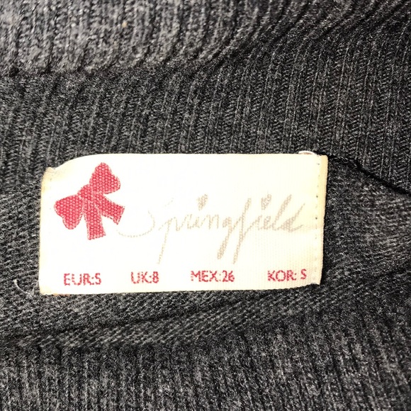 Springfield Women’s turtle neck dress small gray - Picture 8 of 8